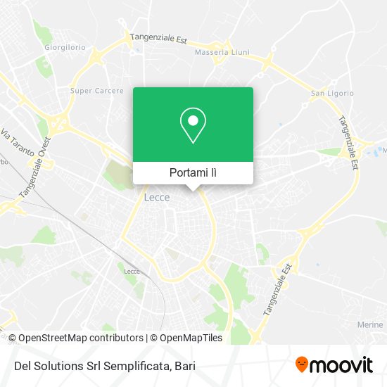 Mappa Del Solutions Srl Semplificata