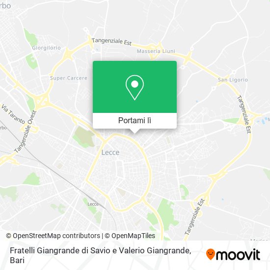 Mappa Fratelli Giangrande di Savio e Valerio Giangrande
