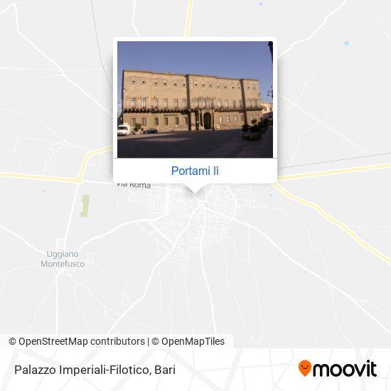 Mappa Palazzo Imperiali-Filotico