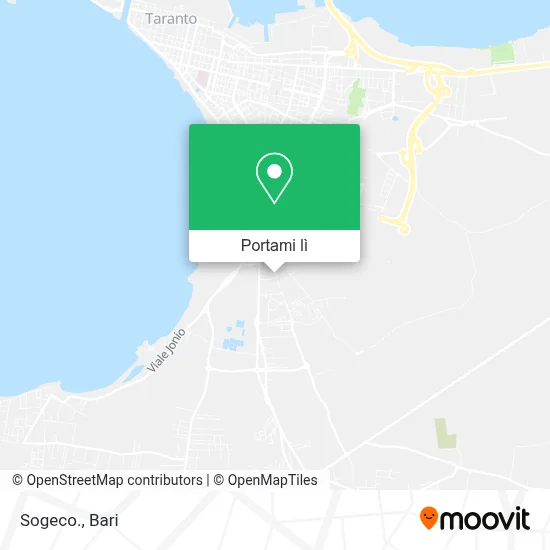 Mappa Sogeco.