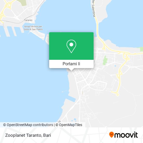 Mappa Zooplanet Taranto