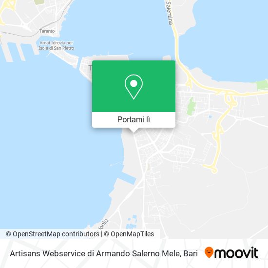 Mappa Artisans Webservice di Armando Salerno Mele