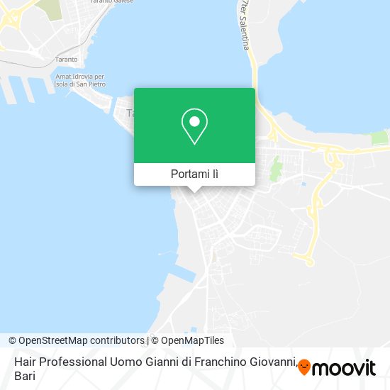 Mappa Hair Professional Uomo Gianni di Franchino Giovanni