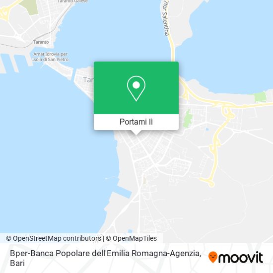 Mappa Bper-Banca Popolare dell'Emilia Romagna-Agenzia