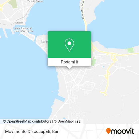 Mappa Movimento Disoccupati