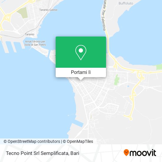 Mappa Tecno Point Srl Semplificata