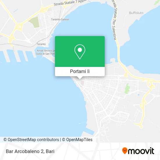 Mappa Bar Arcobaleno 2