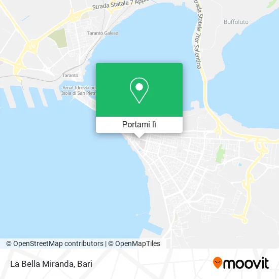 Mappa La Bella Miranda