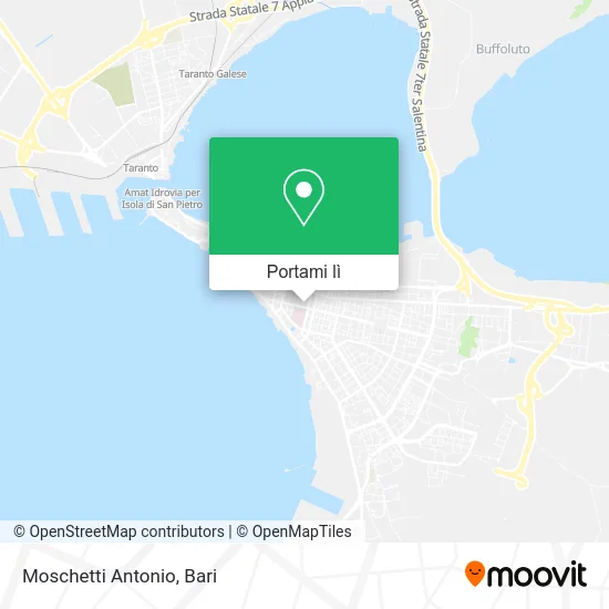 Mappa Moschetti Antonio