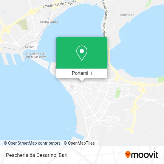 Mappa Pescheria da Cesarino