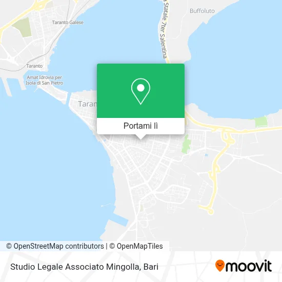 Mappa Studio Legale Associato Mingolla