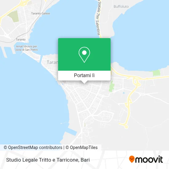 Mappa Studio Legale Tritto e Tarricone