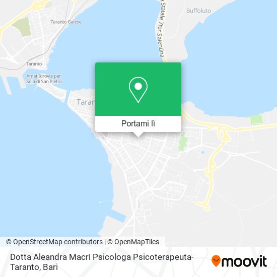 Mappa Dotta Aleandra Macrì Psicologa Psicoterapeuta-Taranto