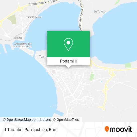 Mappa I Tarantini Parrucchieri