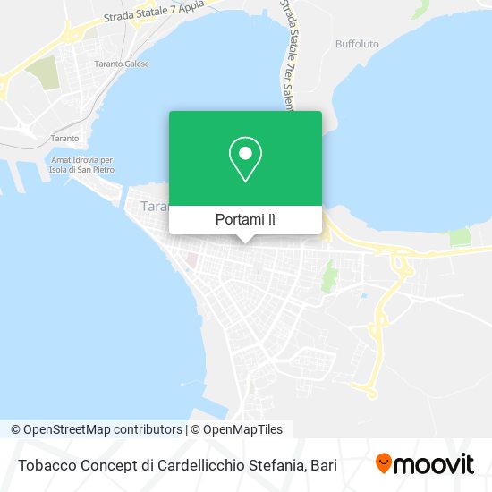 Mappa Tobacco Concept di Cardellicchio Stefania