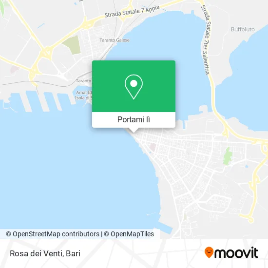 Mappa Rosa dei Venti