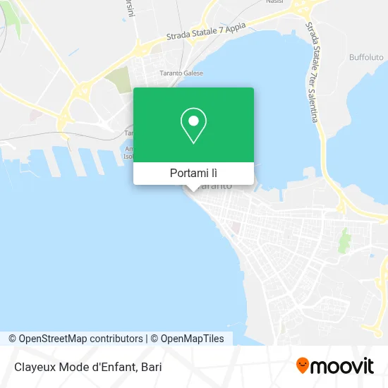 Mappa Clayeux Mode d'Enfant