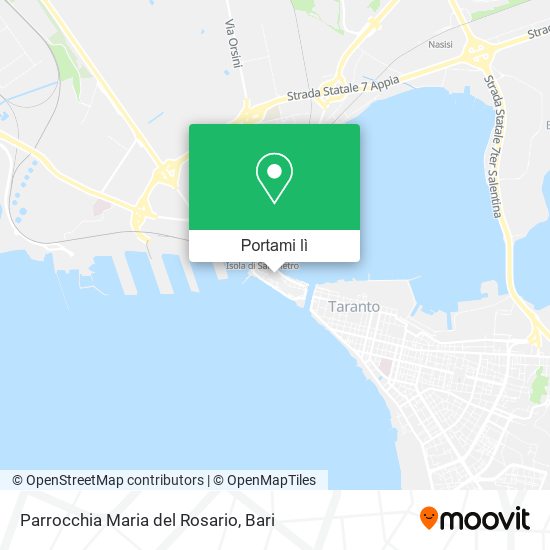 Mappa Parrocchia Maria del Rosario