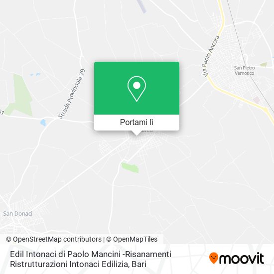 Mappa Edil Intonaci di Paolo Mancini -Risanamenti Ristrutturazioni Intonaci Edilizia