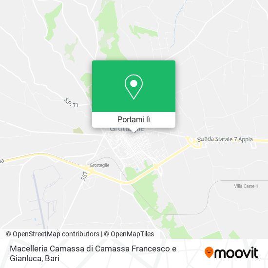 Mappa Macelleria Camassa di Camassa Francesco e Gianluca