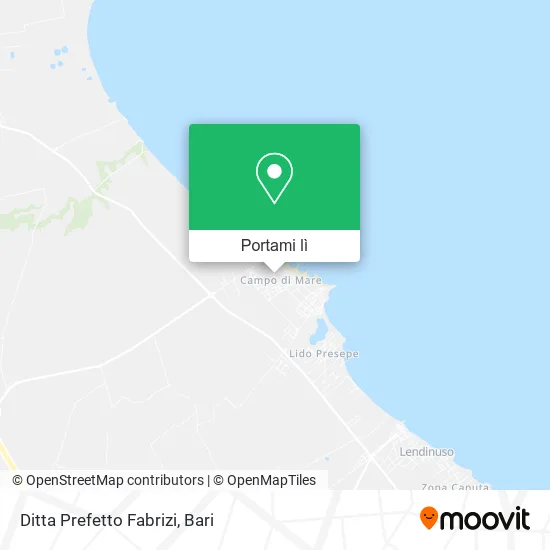 Mappa Ditta Prefetto Fabrizi