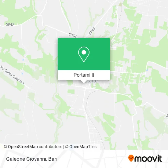 Mappa Galeone Giovanni