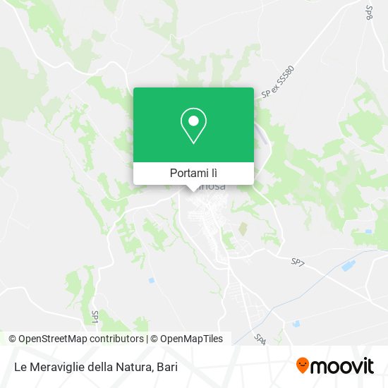 Mappa Le Meraviglie della Natura