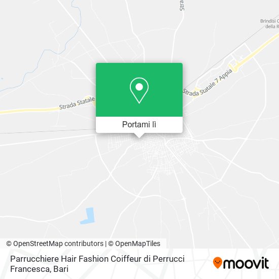 Mappa Parrucchiere Hair Fashion Coiffeur di Perrucci Francesca