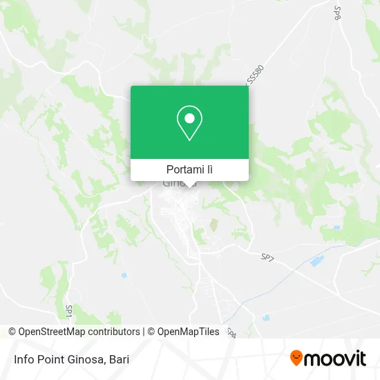 Mappa Info Point Ginosa