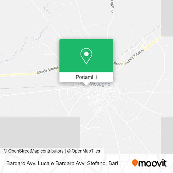 Mappa Bardaro Avv. Luca e Bardaro Avv. Stefano