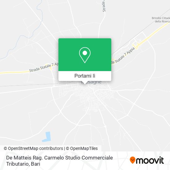 Mappa De Matteis Rag. Carmelo Studio Commerciale Tributario