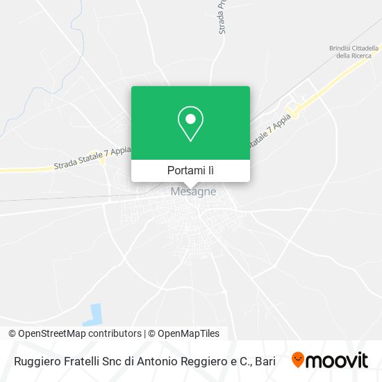 Mappa Ruggiero Fratelli Snc di Antonio Reggiero e C.