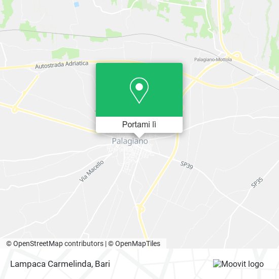 Mappa Lampaca Carmelinda