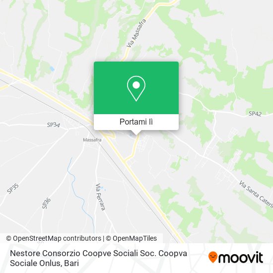 Mappa Nestore Consorzio Coopve Sociali Soc. Coopva Sociale Onlus