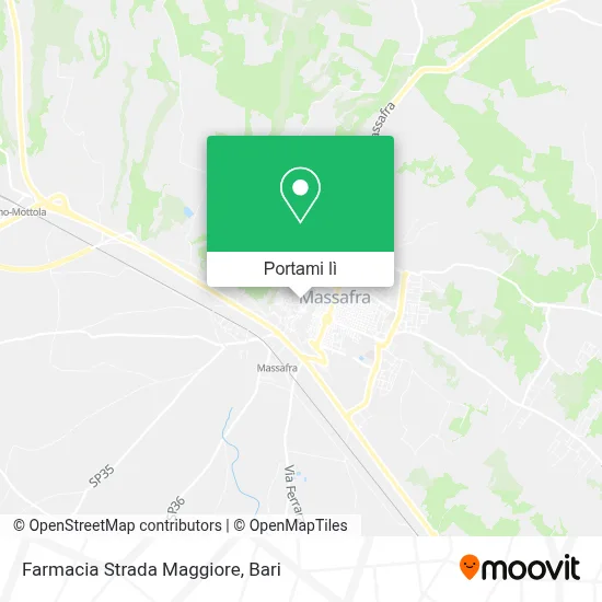 Mappa Farmacia Strada Maggiore