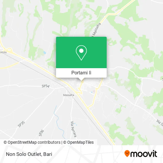 Mappa Non Solo Outlet