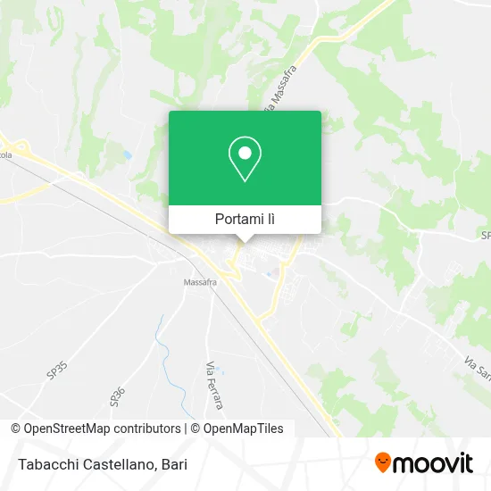 Mappa Tabacchi Castellano