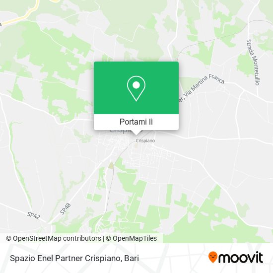 Mappa Spazio Enel Partner Crispiano