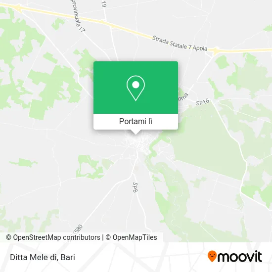 Mappa Ditta Mele di