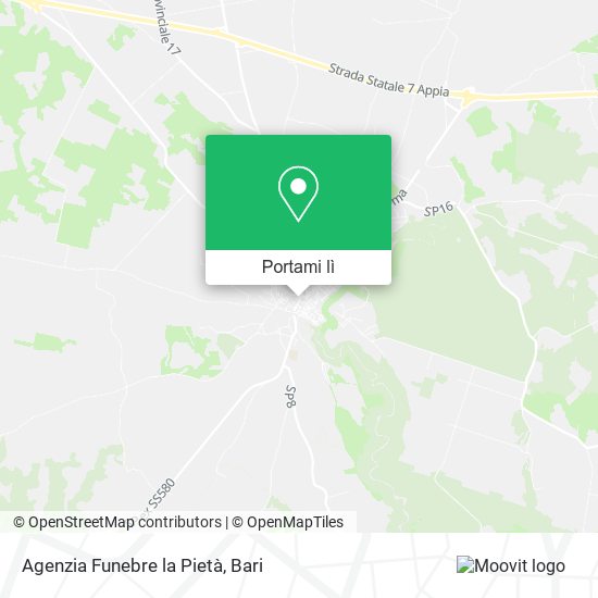 Mappa Agenzia Funebre la Pietà