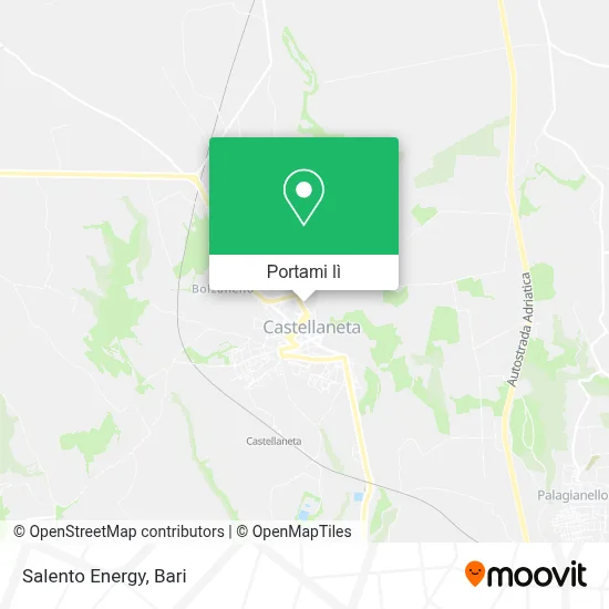 Mappa Salento Energy