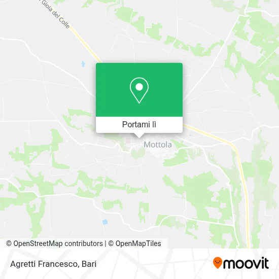 Mappa Agretti Francesco