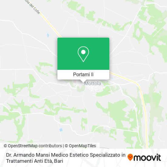 Mappa Dr. Armando Mansi Medico Estetico Specializzato in Trattamenti Anti Età