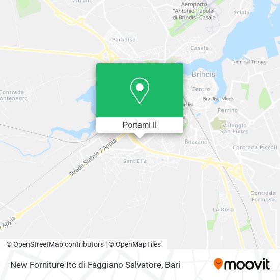 Mappa New Forniture Itc di Faggiano Salvatore