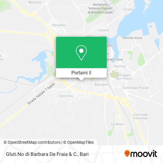 Mappa Gluti.No di Barbara De Fraia & C.