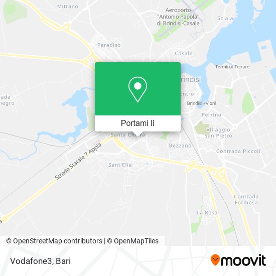 Mappa Vodafone3