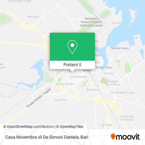 Mappa Casa Novembre di De Simoni Daniela