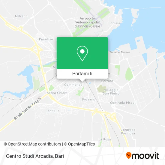 Mappa Centro Studi Arcadia