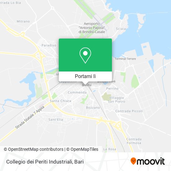 Mappa Collegio dei Periti Industriali