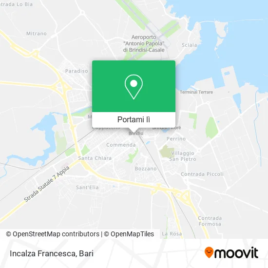 Mappa Incalza Francesca